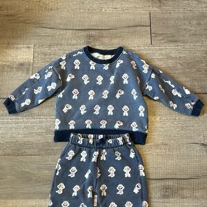 Monica & Andy 3T Olaf sweatsuit